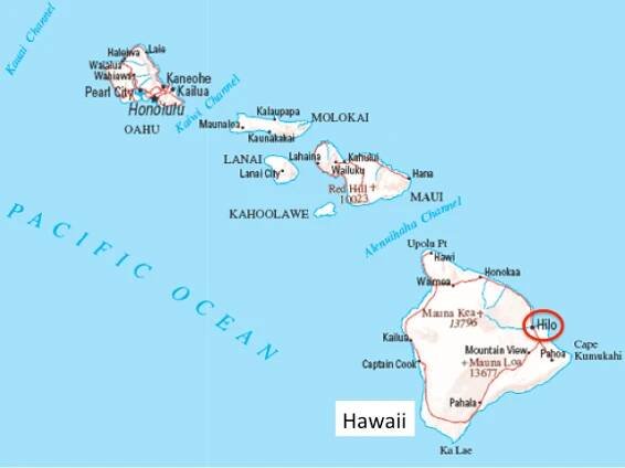 Hawaii Map