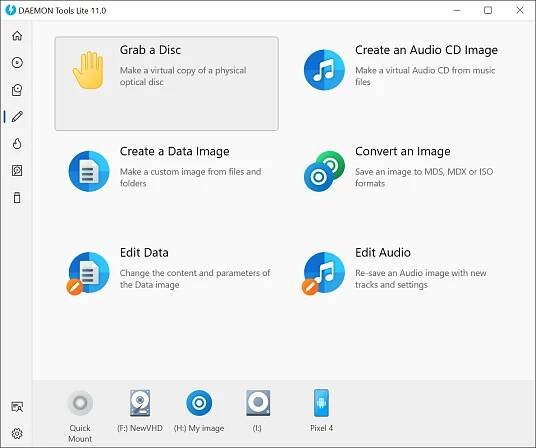 DAEMON Tools Lite: Die bis jetzt persönlichste Anwendung zum Erstellen von Images - DAEMON-Tools.cc