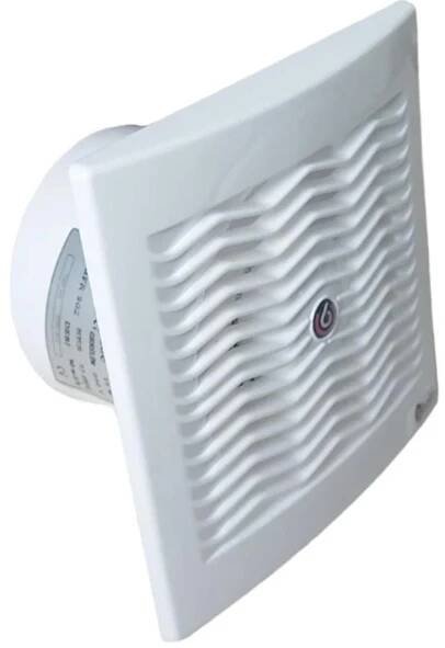 Bafra Nástěnný axiální koupelnový 120 mm / WC ventilátor bílý s mřížkou tichý