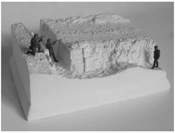 Diorama HM - Zákop - 7N22 - MJ Modely.cz