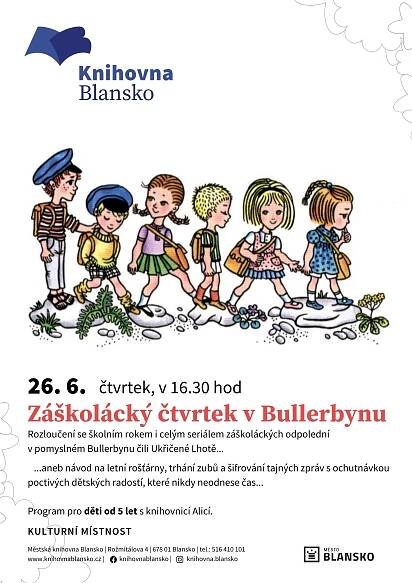 Záškolácký čtvrtek v Bullerbynu | Městská knihovna Blansko