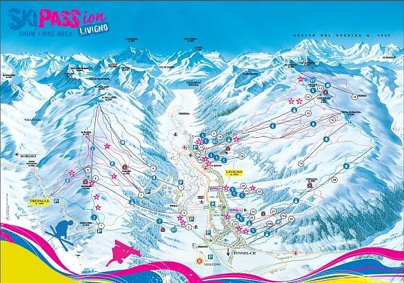 Lyžování Livigno