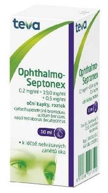 OPHTHALMO-SEPTONEX Oční kapky, roztok 10 ml