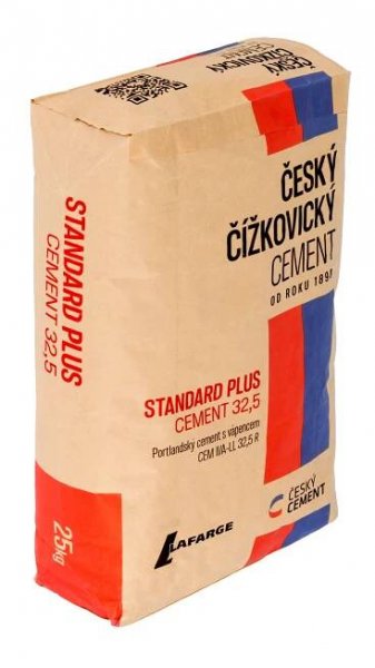Cement CEM II/A-LL 32,5 R Lafarge 25 kg (pal. 56 ks)