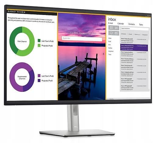 LED monitor Dell P3223QE 32 " 3840 x 2160 px TN Nativní rozlišení 3840 x 2160 px