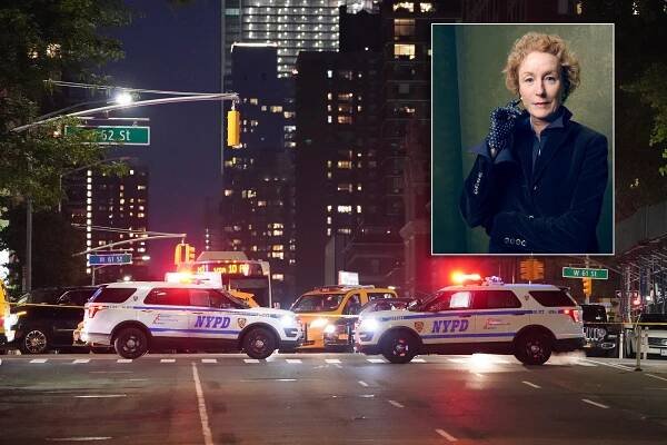 Lisa Banes hit and run accident scene