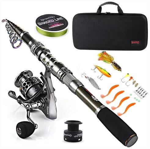 Sougayilang Fishing Rod Combos