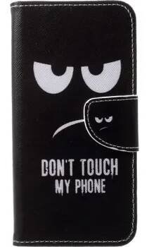 Flipové pouzdro Don't touch my phone pro Huawei P20 Pro - černé