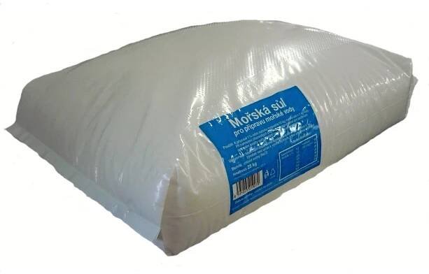 Sůl mořská průmyslová na bazény 25 kg nakoupit u OBI