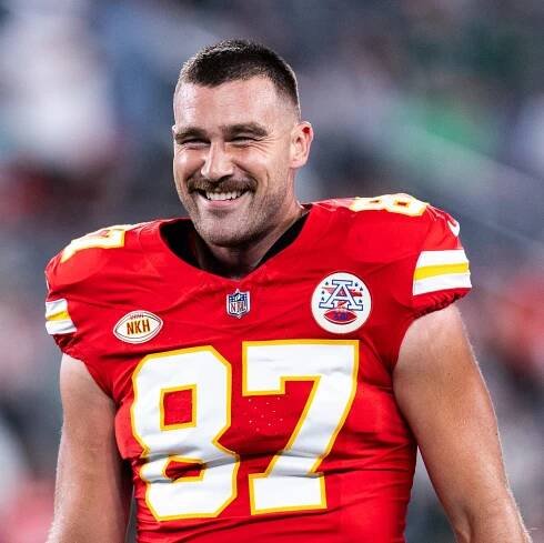 NFL player Travis Kelce of the Kansas City Chiefs