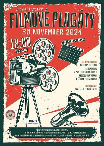 Výstava Filmové plagáty - Región Vysoké Tatry