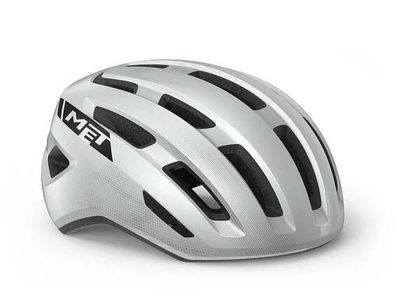 Cyklistická přilba Met Miles Bílý Lesk - M/L (58-61 cm)