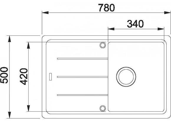 Kuchyňský dřez Franke Basis BFG 611-78 Kašmír