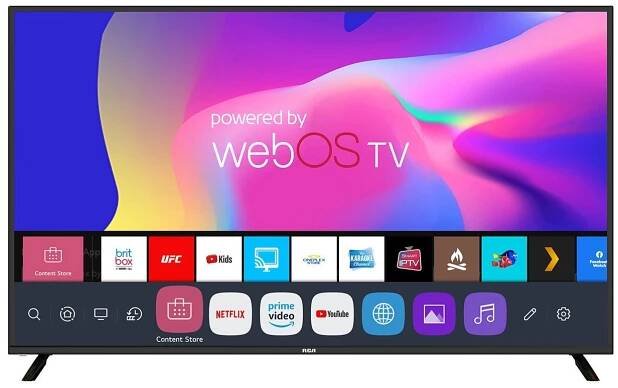 RCA 75 inc 4K UHD HDR LED WebOS Smart TV