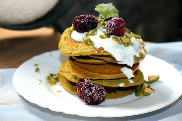 Matcha lívance ze 4 surovin | Žijeme homemade