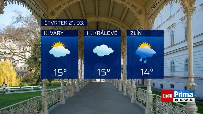 Počasí 21. 3. 2024