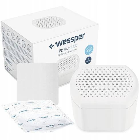 Wessper: pohlcovač vlhkosti + 2x náplň odvlhčovač vzduchu silný