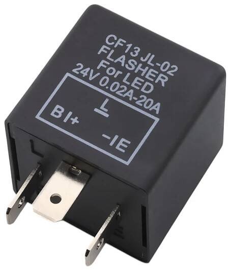 Relé přerušovač pro LED blinkry CF13 KT JL-02, 24V
