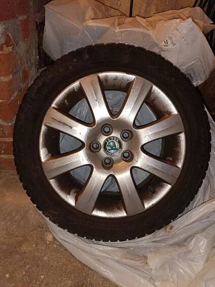 ALU disky 6Jx15H2 ET43, kola 185/55 R15 - Kola a disky pro osobní vozidla