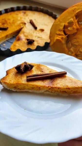 Dýňový koláč s tvarohem – celiac-mum.cz