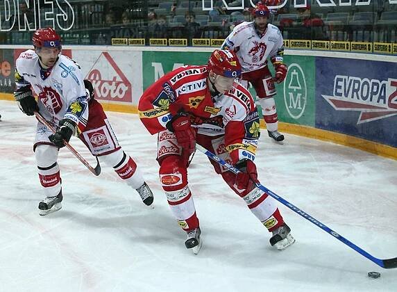 HC Slavia Praha - HC Oceláři Třinec 3:2 pp - Semifinále: Slavia-Liberec, Budějovice-K. Vary (9/11)