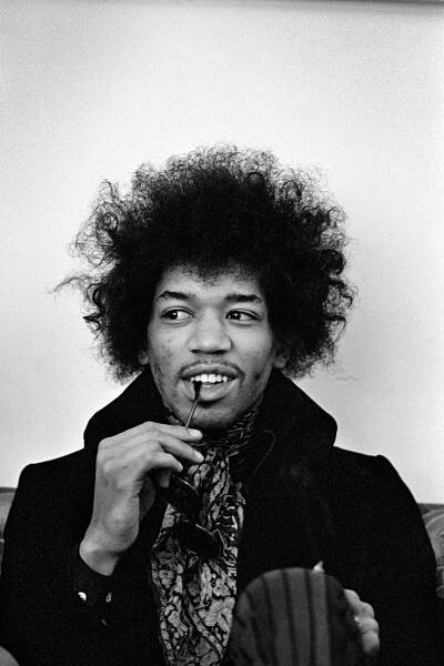 Jimi Hendrix, New York, 1968.