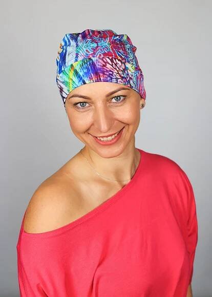 ŠÁTKY - TURBANY při chemoterapích: ALoENA turban Azu bambus více barev - Aloena.cz - Paruky Ostrava, Opava