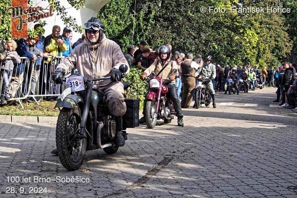 100 let Brno–Soběšice 2024 objektivem Františka Hořice – Veteran Automoto Club Brno
