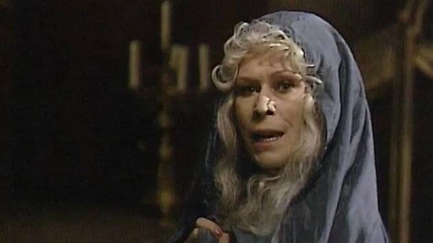 Jana Andresíková v pohádce O Rozárce a zakletém králi (1985)