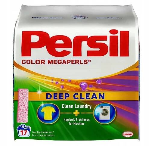 PERSIL MEGAPERLS COLOR prášek na barevné prádlo 17 praní 1,02kg NĚMČINA