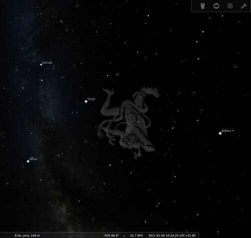 depiction in Stellarium by Fabien Chéreau (since 2000 CE)
