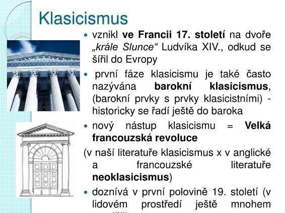 PPT - ARCHITEKTONICKÉ SLOHY II. PowerPoint Presentation, free download - ID:877638