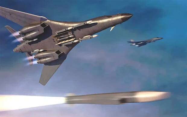 Z bombardéru bestie: Americký B-1B Lancer se mění v létající arzenál budoucnosti