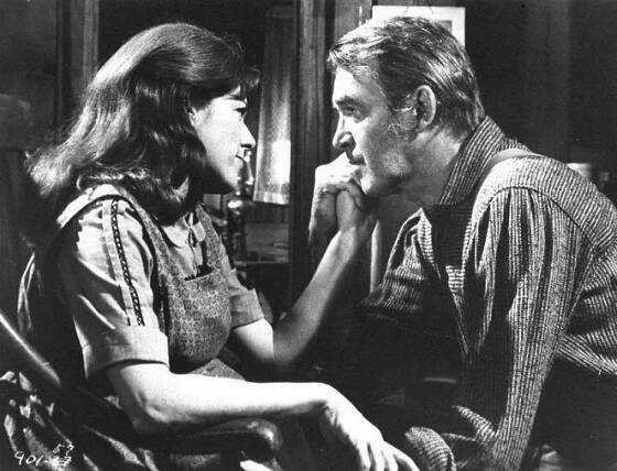 Inger Stevens, James Stewart - Firecreek - Z filmu