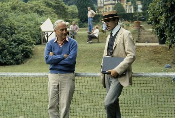 James Ivory, Daniel Day-Lewis - Pokoj s vyhlídkou - Z natáčení
