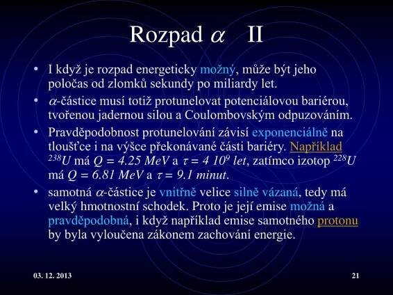 PPT - FIIFEI_ 1 3 Základy jaderné fyziky a energetiky PowerPoint Presentation - ID:4736992