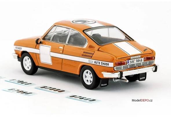 1980 Škoda 110 R – RALLY LEGEND – Abrex / Model DEPO 1:43