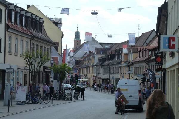 Frankenrechen in der Altstadt
