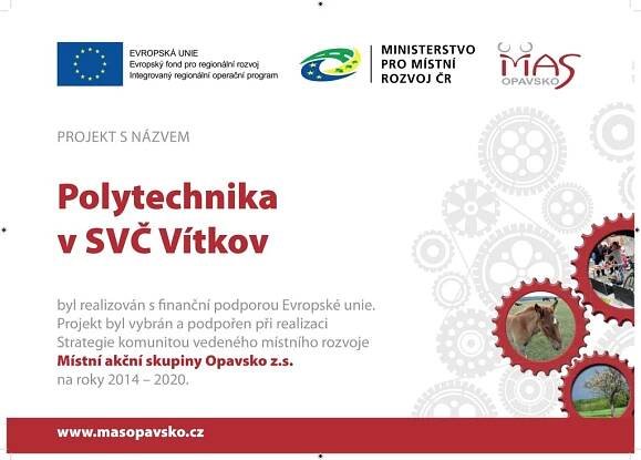 Polytechnika v SVČ Vítkov – Středisko volného času Vítkov, příspěvková organizace.