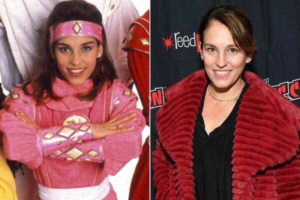 Mighty Morphin Power Rangers: The Movie; Amy Jo Johnson attends the New York Comic Con