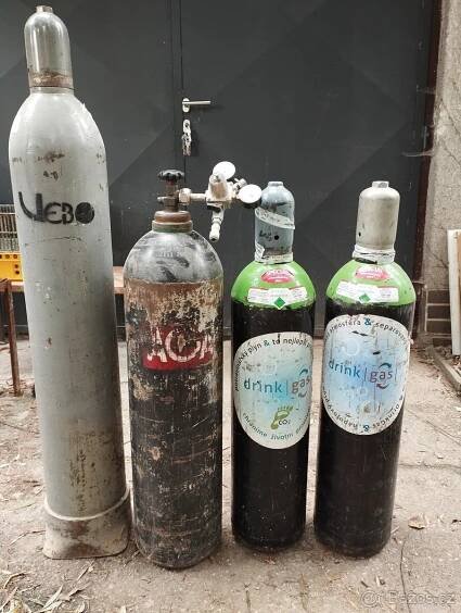 Tlakové láhve bomby biogon co2 - Frýdek - Místek