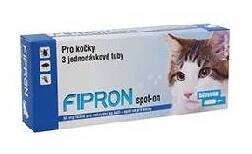 Fipron 50mg Spot-On Cat sol 3x0,5ml Bioveta 100507id