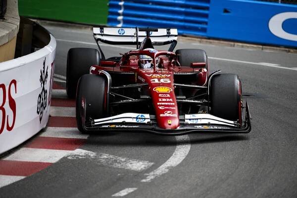 F1 – Leclerc tops final practice in Monaco as Hamilton crashes