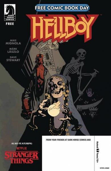 FCBD 2024 HELLBOY STRANGER THINGS (BUNDLES OF 20) (Net) (DEC230002)