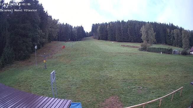 WEBKAMERY | Lyžařský areál Horní Vltavice, Šumava - Nad Kovárnou
