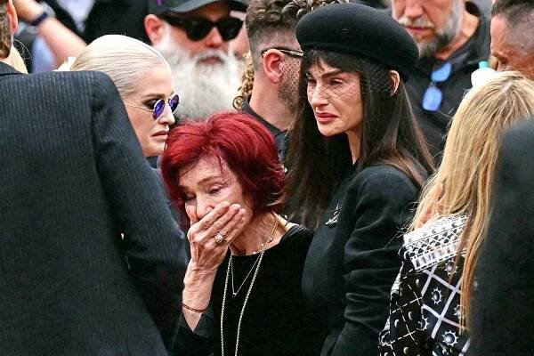 Ozzy Osbourne's Daughter Aimee Makes Rare Public Appearance at Rocker's Funeral