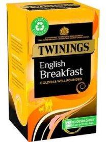 TWININGS - Černý čaj ENGLISH BREAKFAST (40 sáčků /100g)