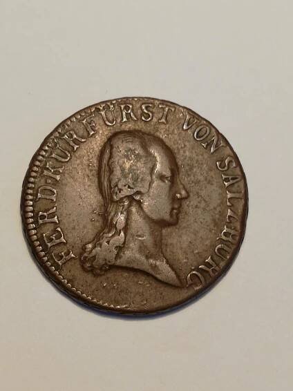 Ferdinand III. Rakouský - 1 Krejcar 1805 bez zn. (Salzburg) - Numismatika