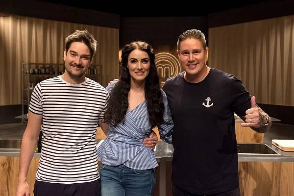 Henri Alén, Sara La Fountain, Tomi Björck - Junior MasterChef - Z filmu
