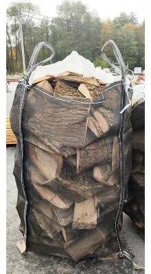 ODKORY BIGBAG Palivové tvrdé dřevo - dub/jasan/javor, délka 33 cm (30-40 cm) - 1.4 prms